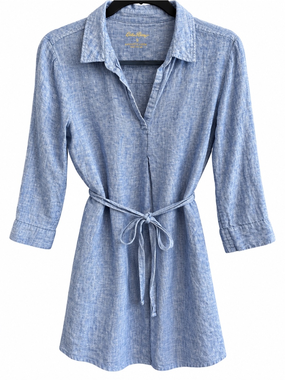 Lilly PulitzerTie-Waist Linen Shirt dress